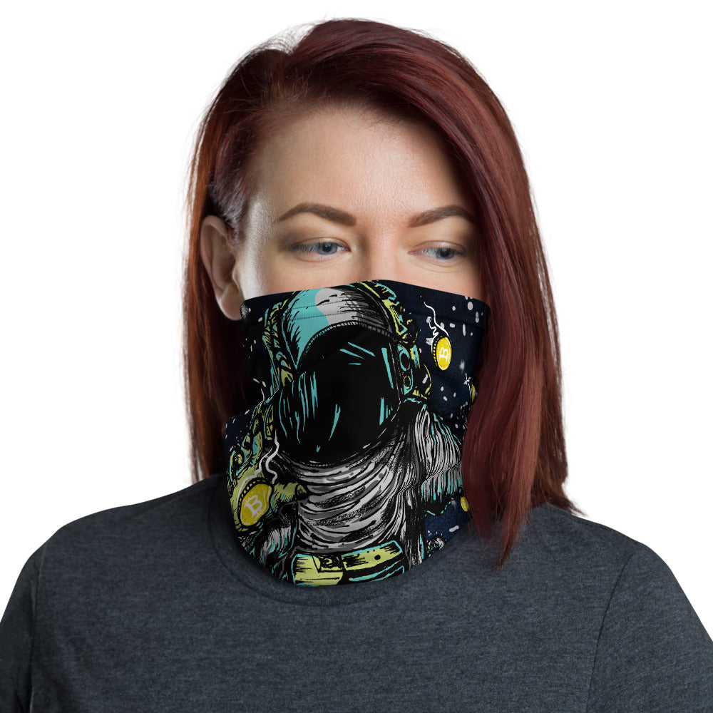 Bitcoin Astronaut - Face Mask / Neck Gaiter