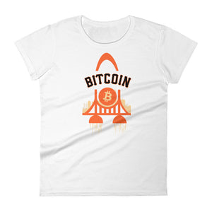 SF Bitcoin - Women's short sleeve t-shirt