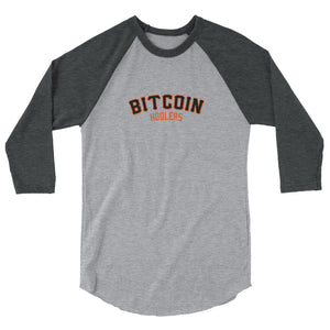 SF Bitcoin Hodlers - 3/4 sleeve raglan shirt