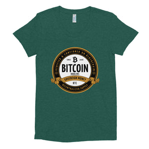 BTC Black Label "Sovereign Money" - Womens Tee