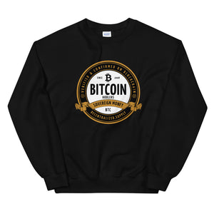 BTC Black Label "Sovereign Money" Crew Sweatshirt