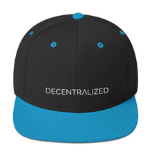 Load image into Gallery viewer, Decentralized Snapback Hat