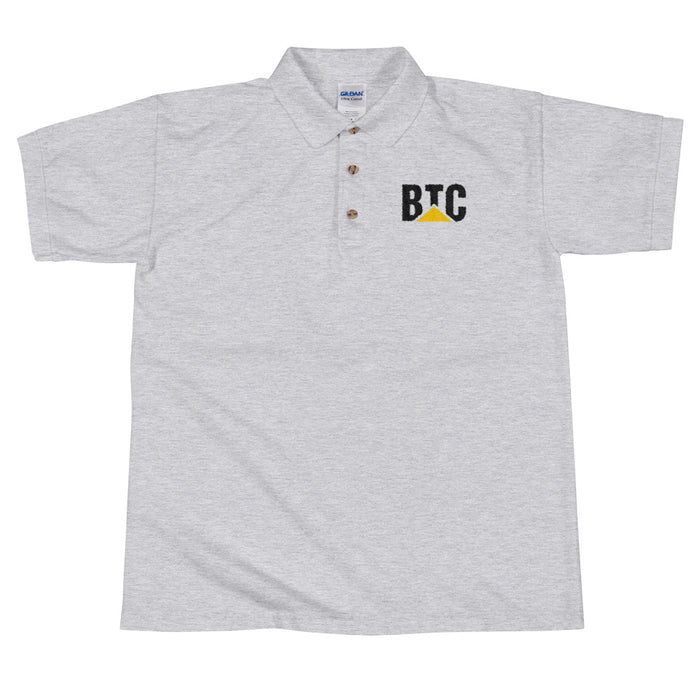 BTC Hardwork Embroidered Polo Shirt