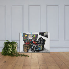 Load image into Gallery viewer, Decentralized Trader Astronaut 24x36 Canvas Art