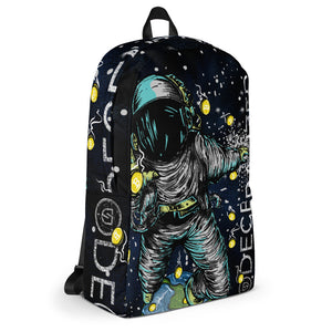 Decentralized Astronaut Art - Custom Backpack