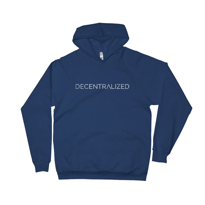 Decentralized Unisex Fleece Hoodie