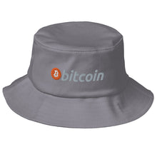 Load image into Gallery viewer, Bitcoin Logo - Old School Bucket Hat