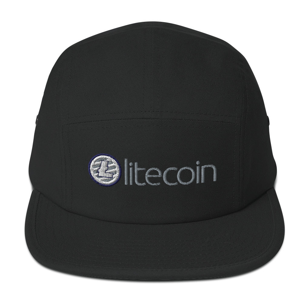 Litecoin - 5 Panel Camper Hat