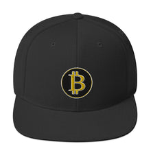 Load image into Gallery viewer, Bitcoin Snapback Hat