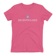 Load image into Gallery viewer, Decentralized Logo Women&#39;s Tee