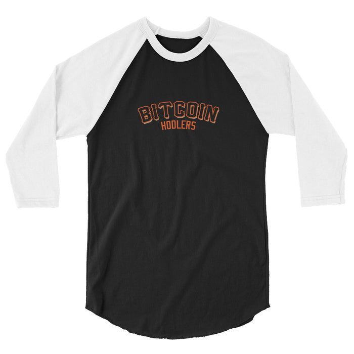 SF Bitcoin Hodlers - 3/4 sleeve raglan shirt