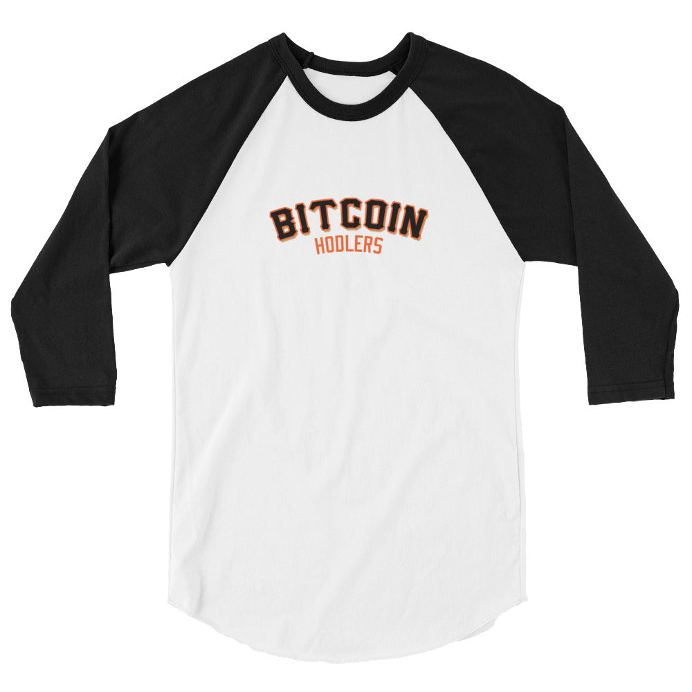 SF Bitcoin Hodlers - 3/4 sleeve raglan shirt