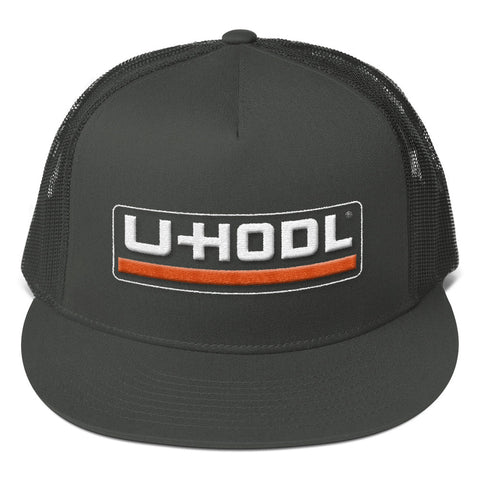 U -HODL (White) - Trucker Cap