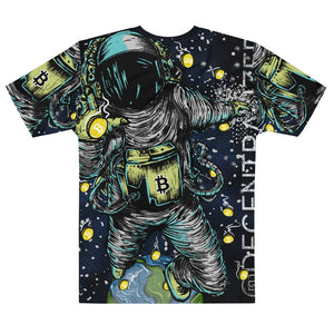 Decentralized Astronaut Art - All Over Tee