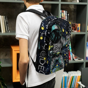 Decentralized Astronaut Art - Custom Backpack